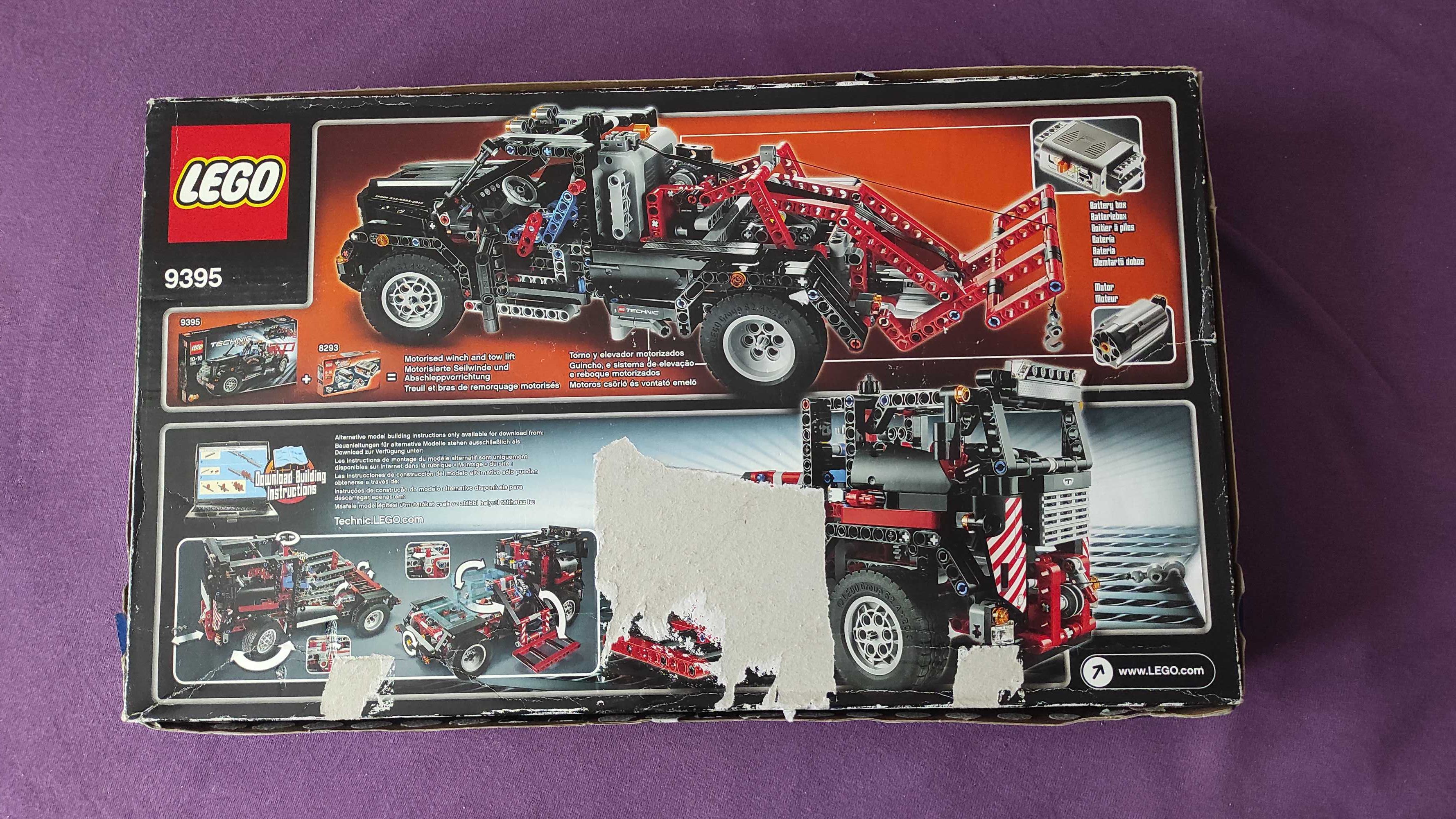 LEGO technic 9395 pomoc drogowa jak NOWY