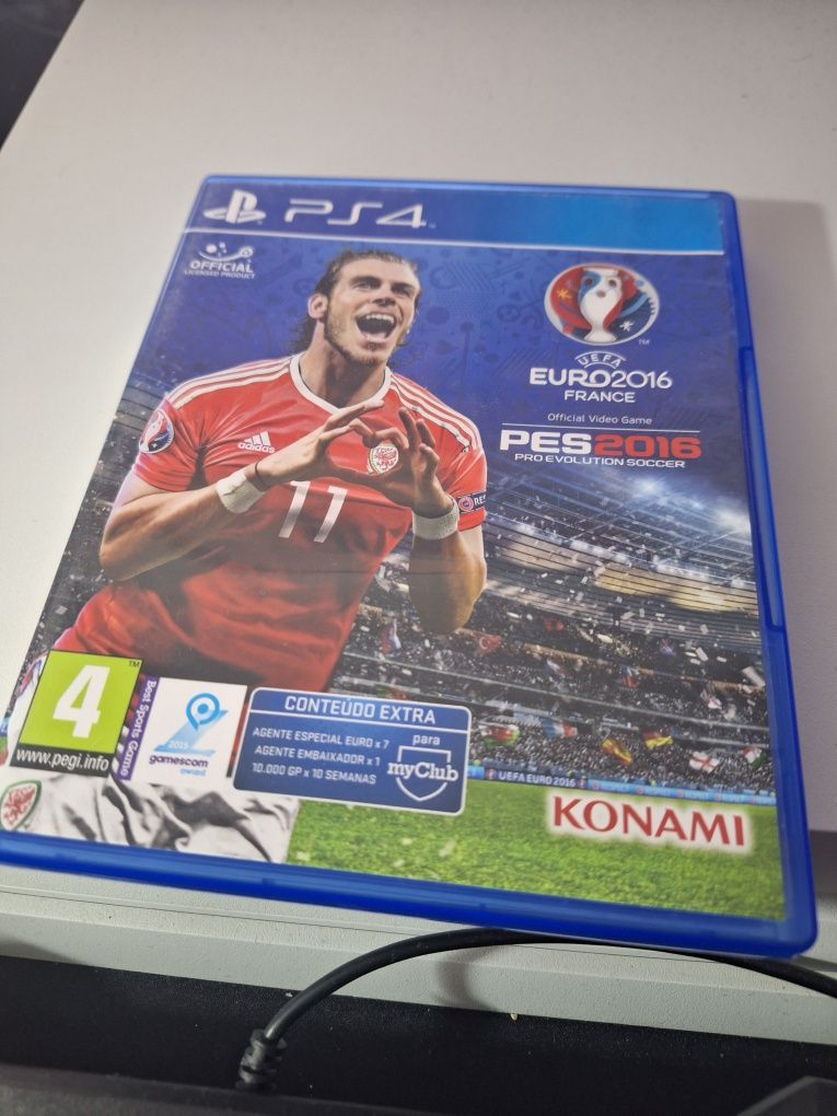 Jogo ps4 pes 2016 euro2016 france