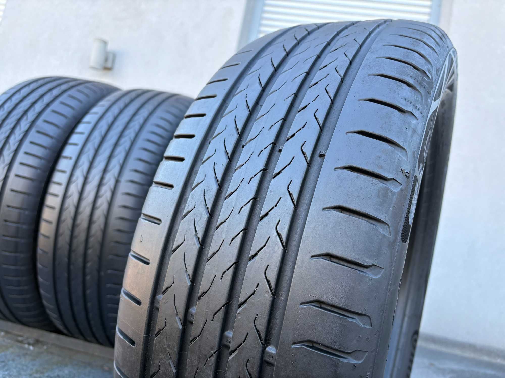 2szt letnie 215/55R17 Continental 6,7mm 2023r bieżnik jak nowe! L398