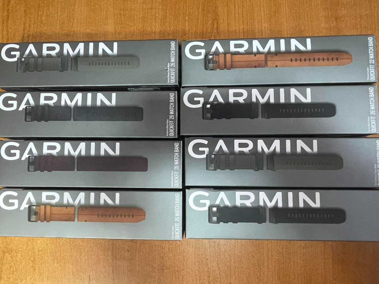 НОВІ Ultrafit Garmin ремінці  26мм 22мм 20мм