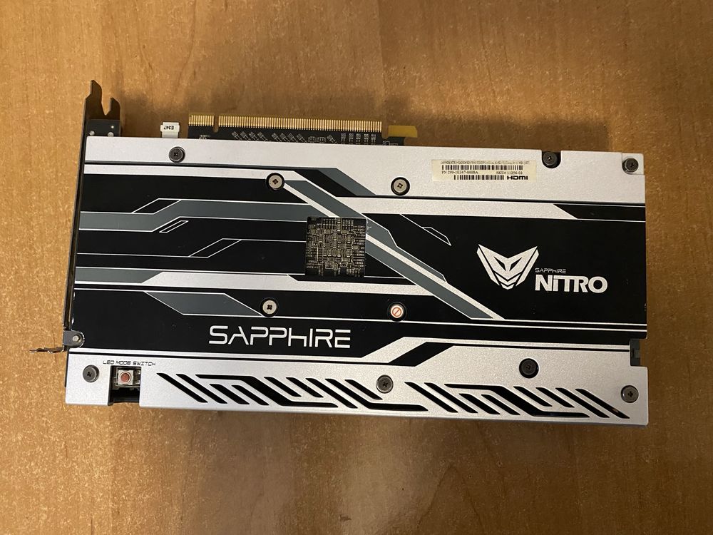 RX 480 sapphire nitro +подарок