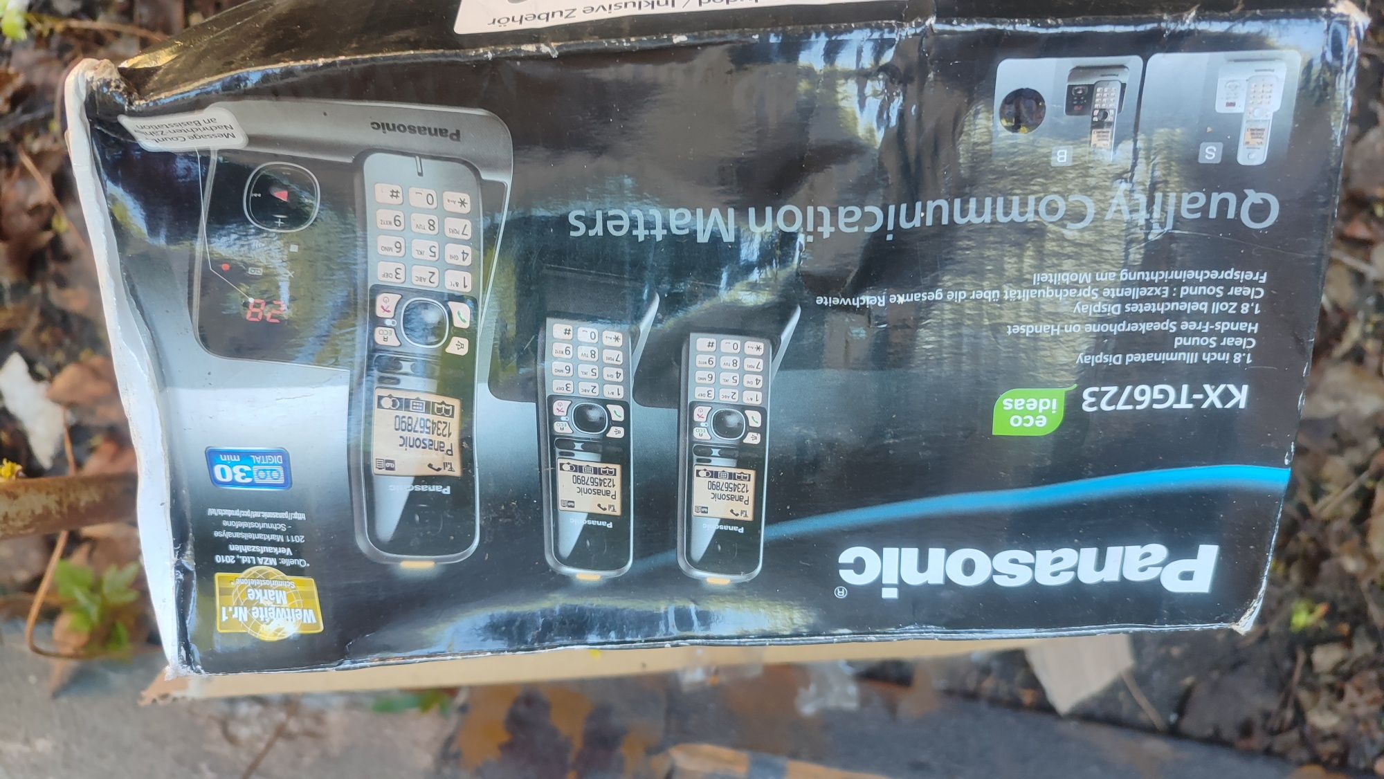 Telefony stacjonarne Panasonic KX-TG6723
