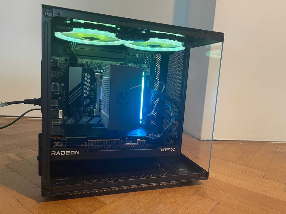 Nowy Komputer do gier Ryzen 7500f rx 9060 xt 32GB B650
