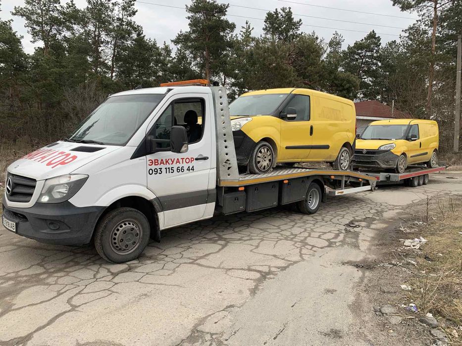 Эвакуатор + лафет Васильевка (днепропетровской обл)