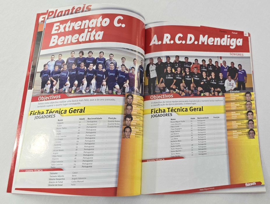 Revista Mais que Futsal - Nº 1 Novembro 2008