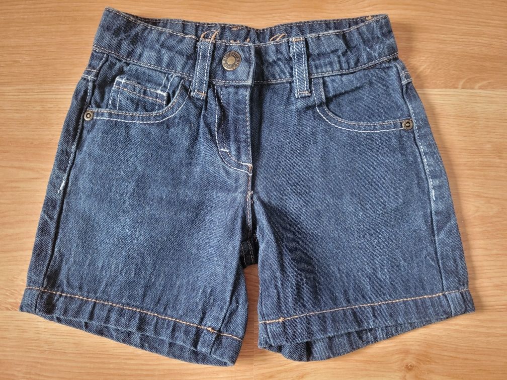 H&M_Denim Go - krótkie spodenki dla dziewczynki rozmiar 104 (3-4 lata