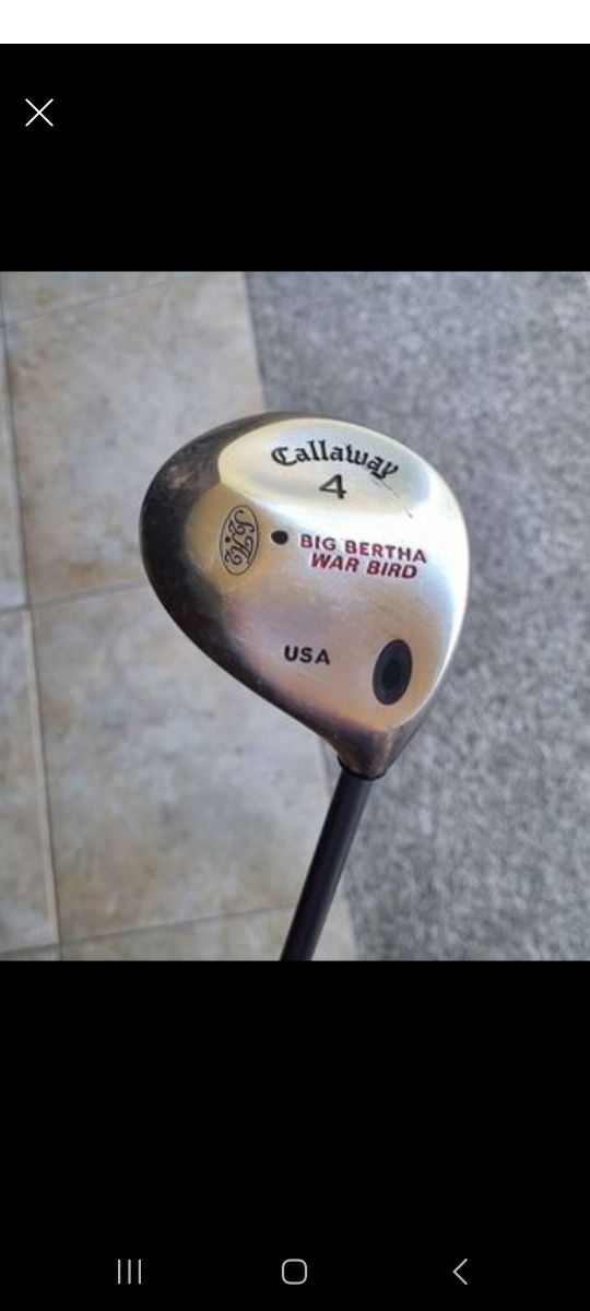 Madeira 4 Callaway Big Bertha War Bird WO006 golfe