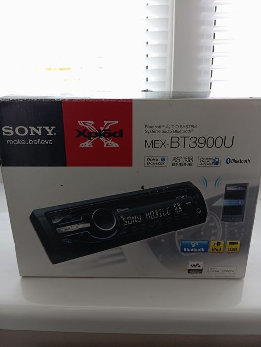 АвтомагнітолаSONY mexBT3900U