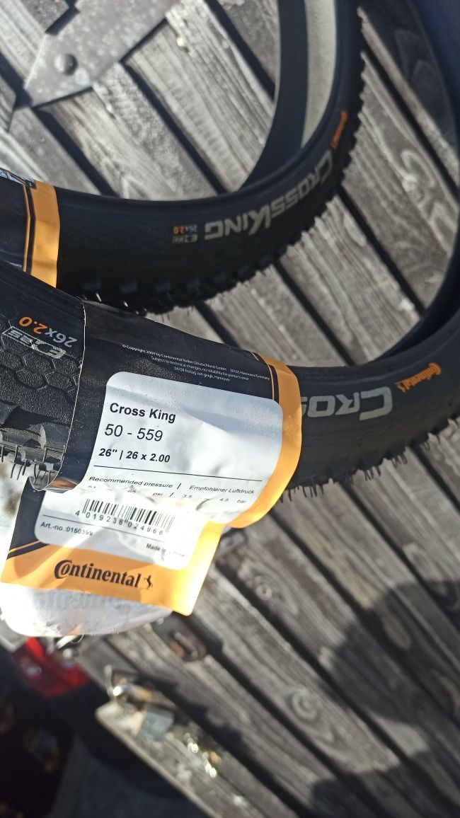 Opony Continental Cross King 26 2.0