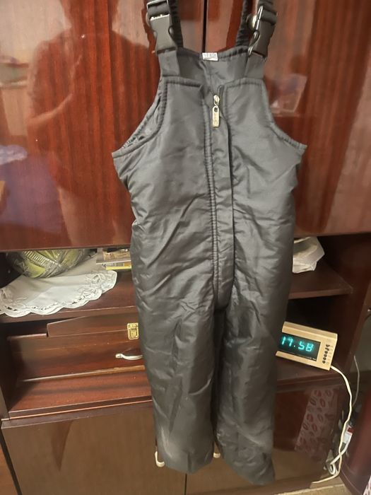 Теплые штаны -комбинезон