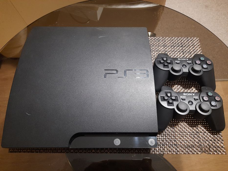 PS3 Slim 500gb +45 игр Gta 5, San Andreas/Mortal/Tekken/Fifa 19...