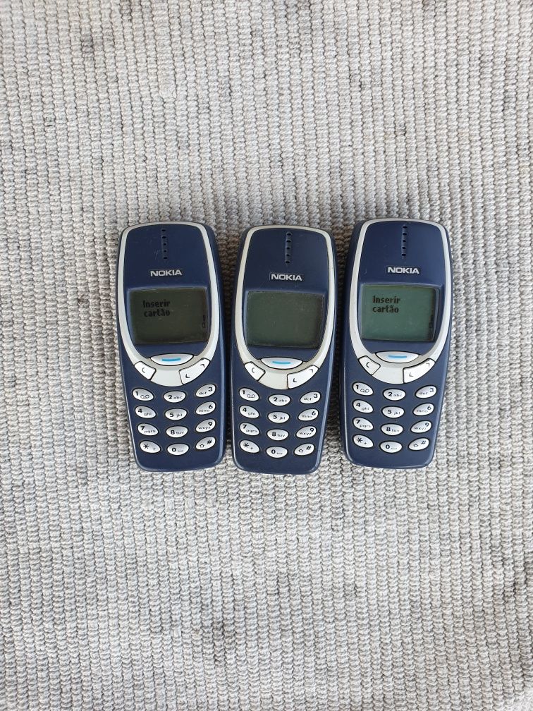 Nokia 3310, 3330, 3410, 3510i, 5510, 6150, 6210 e 6310 funcionai