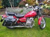 Honda Rebel 125 cm3,Oryginał z niskim przebiegiem, osoba prywatna.