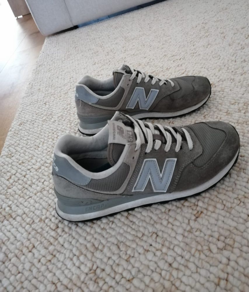 Sapatilhas tenis New Balance N574 cinzentas