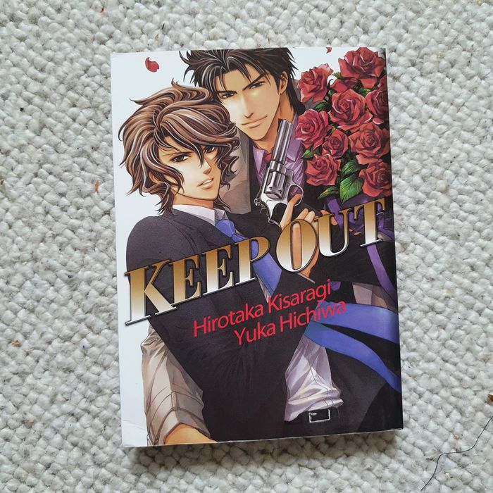 Keep Out manga yaoi shounen-ai unikat