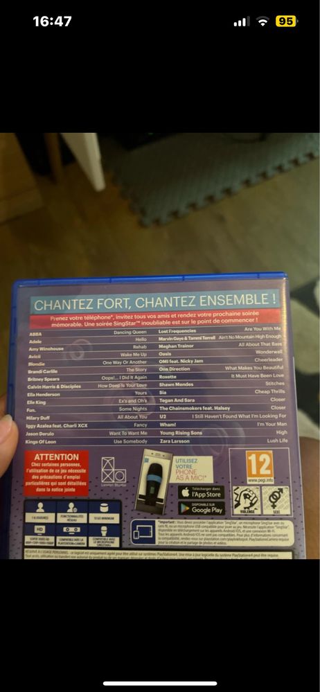 Jogo singstar playstation 4