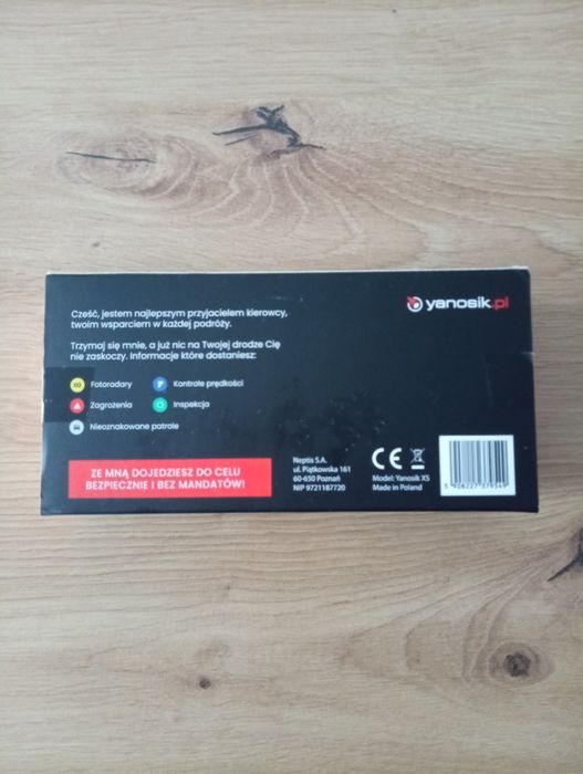 Yanosik XS + 2 lata abonament