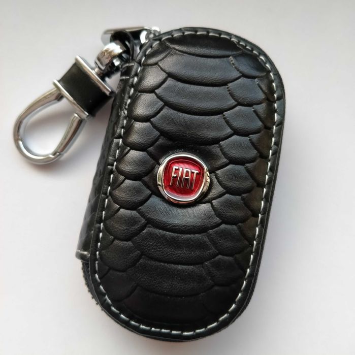 Fiat pokrowiec Etui na klucze brelok breloczek zawieszka prezent skóra