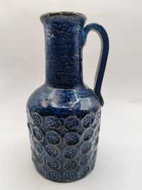 Wazon Gabriel Keramik Szwecja z uchwytem ceramika granatowy