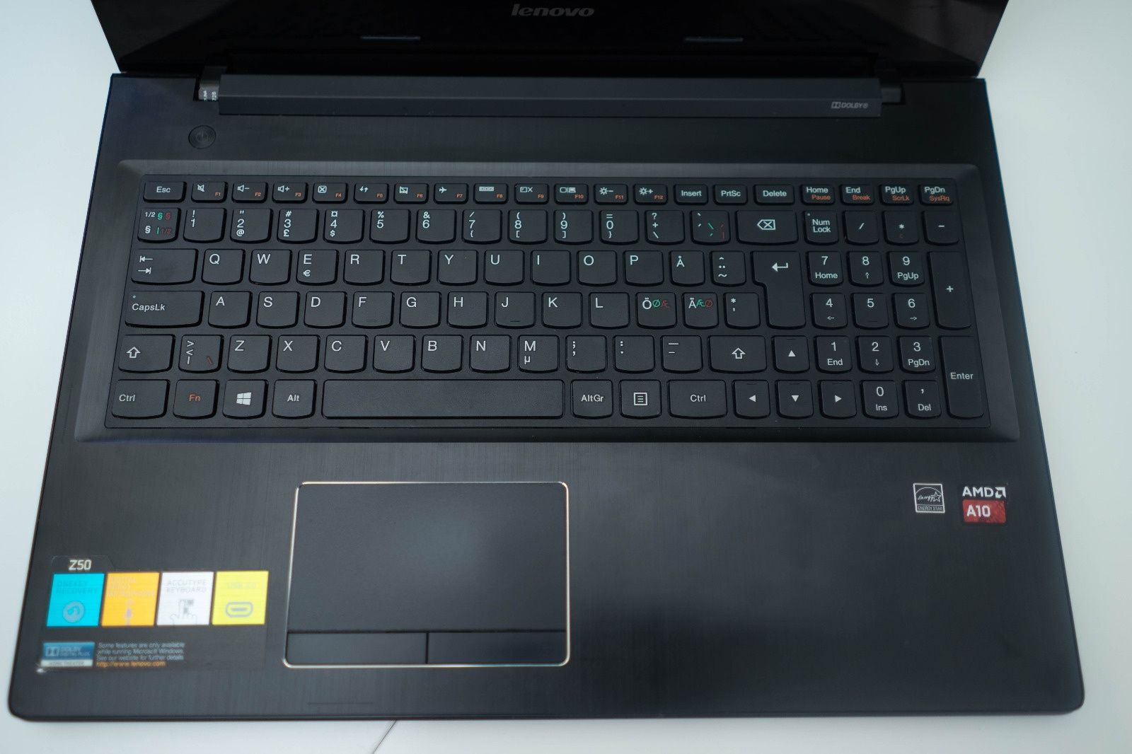 Lenovo Z50-75 AMD Radeon 8GB RAM 500GB SSHD Windows 11
