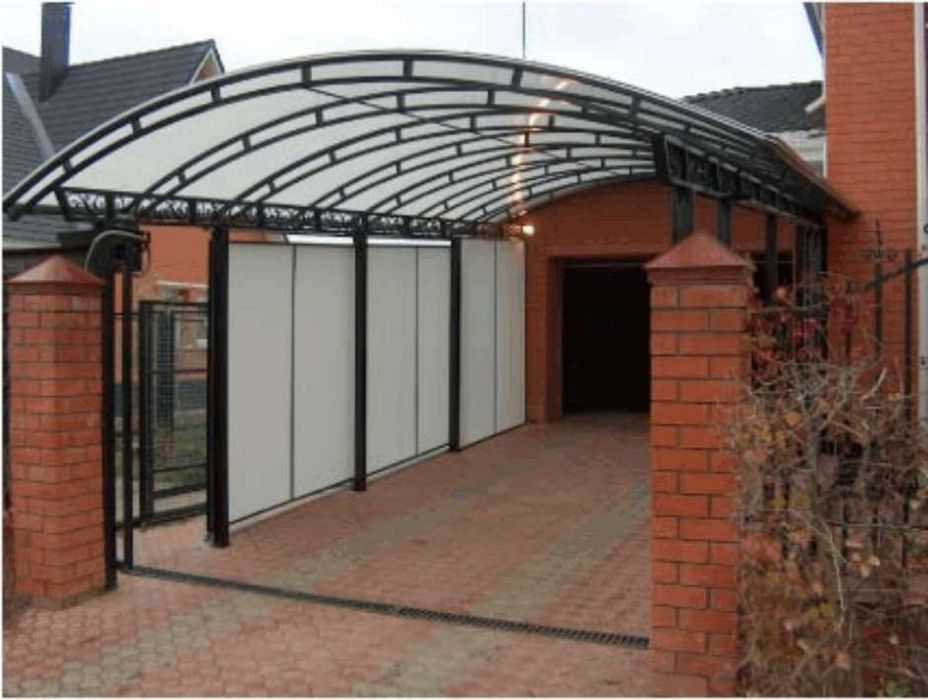 Навес для автомобиля.Козырьки .Для сада,участка .от производителя.