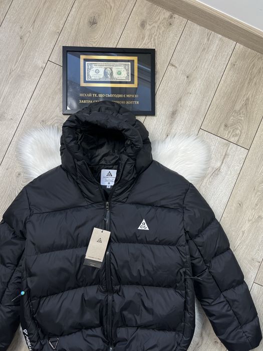 Все размеры | Зимний пуховик Nike ACG Primaloft Gore-Tex | черный цвет