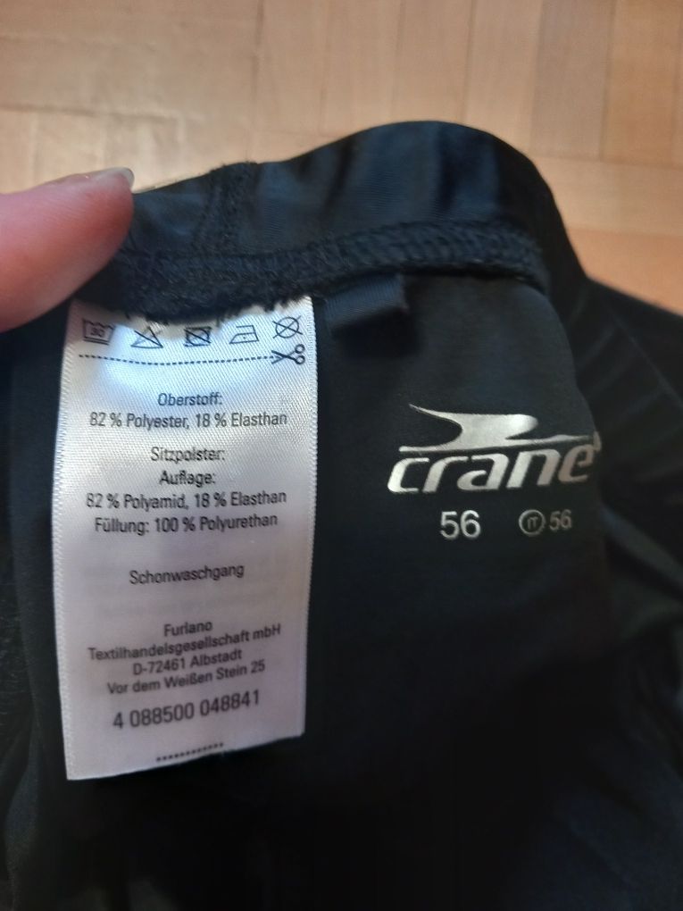 Spodenki męskie rowerowe rozmiar Xl z miękkim wkładem