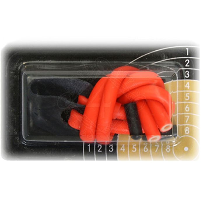 Zapasowa gumowa proca czerwona Reko Larp Cosplay Rycerstwo Wiking