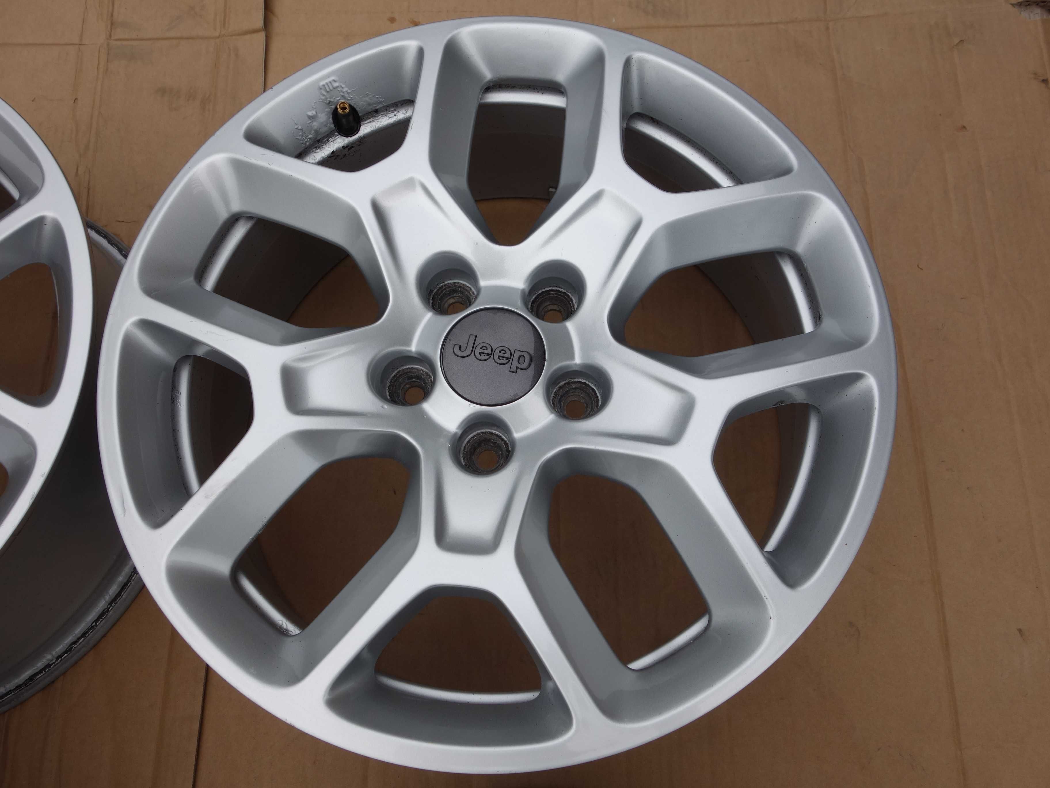 Felgi JEEP RENEGADE 17'' 5X110 Oryginalne + Czujniki ciśnienia