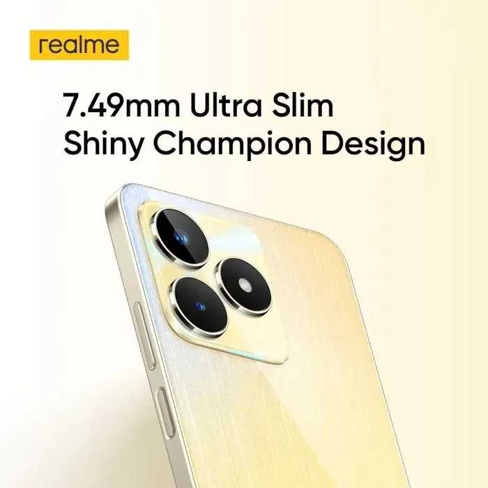 Смартфон Realme C 53 NFC 8/256Gb black, gold новые запечатанные