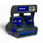 Polaroid 600 Close Up 636 Blue Odnowiony Aparat Refurbished Vintage