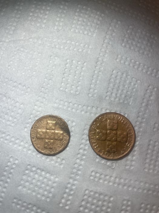 10 e 20 centavos 1943