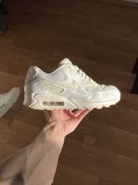 Nike Air Max 90 all white кроси