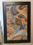 pintura em acrílico sobre tela
