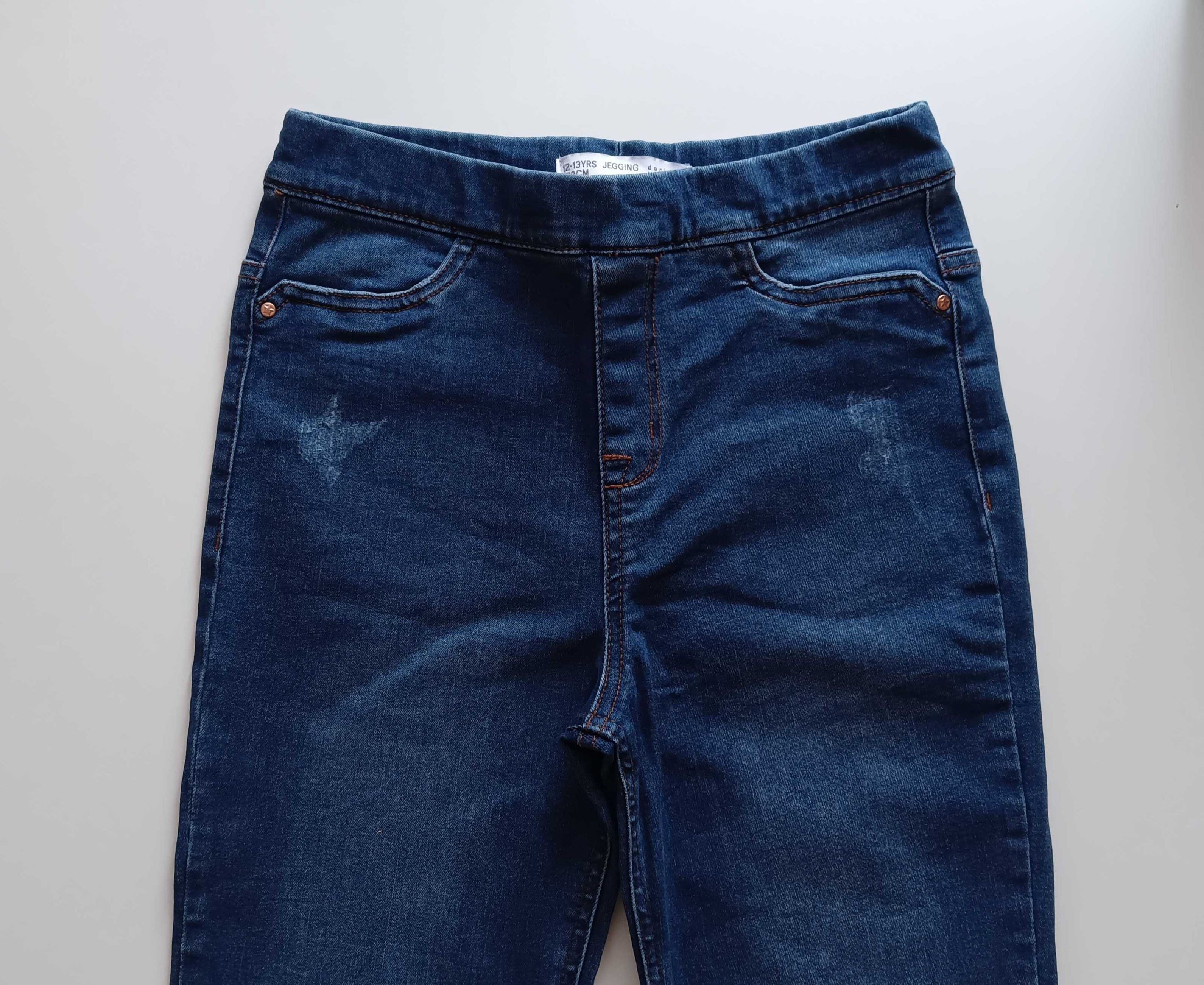 Dżinsowe spodnie- leginsy r. 158cm Denim Co