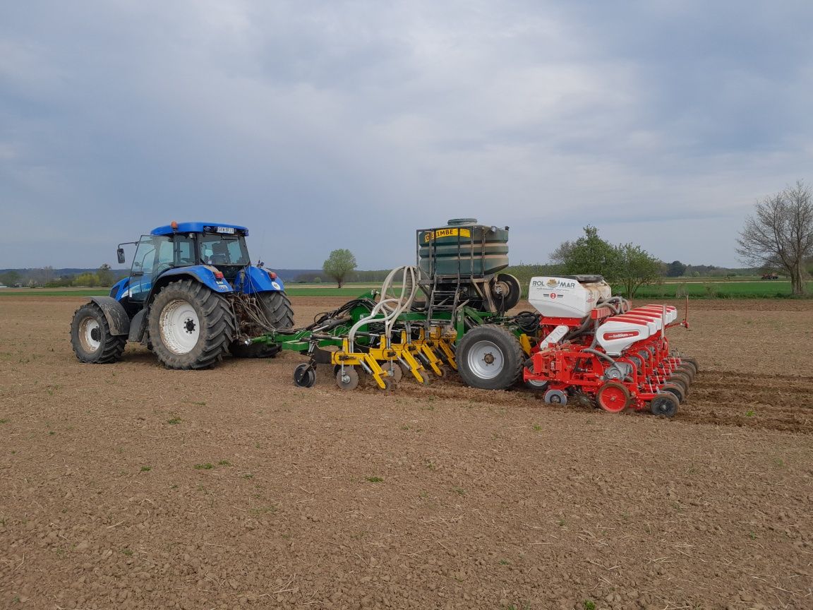 Siew jednoprzejazdowy Tygrys. Strip Till  Zboża, Strączkowe, Kukurydza