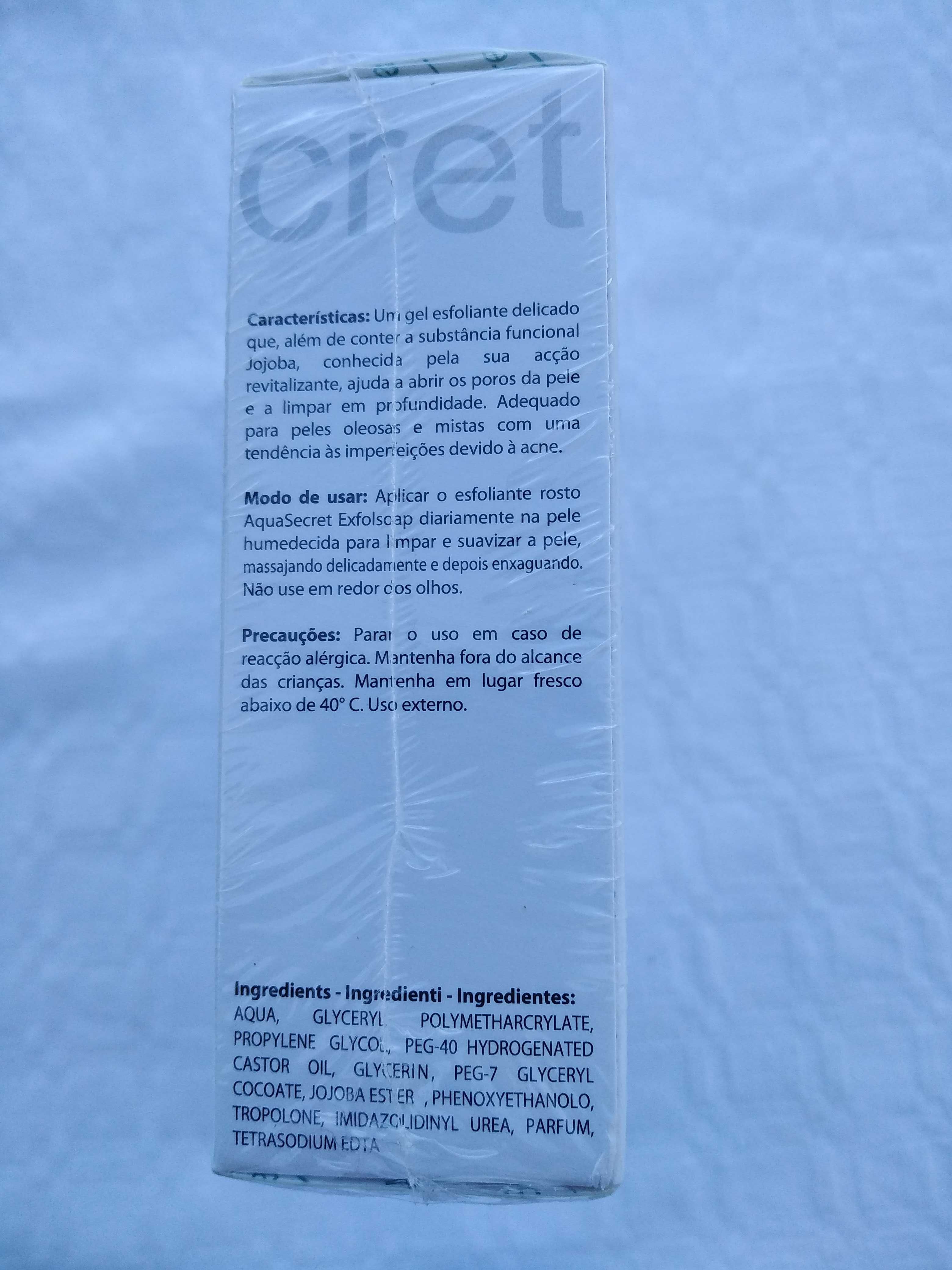 Esfoliante Aquasecret