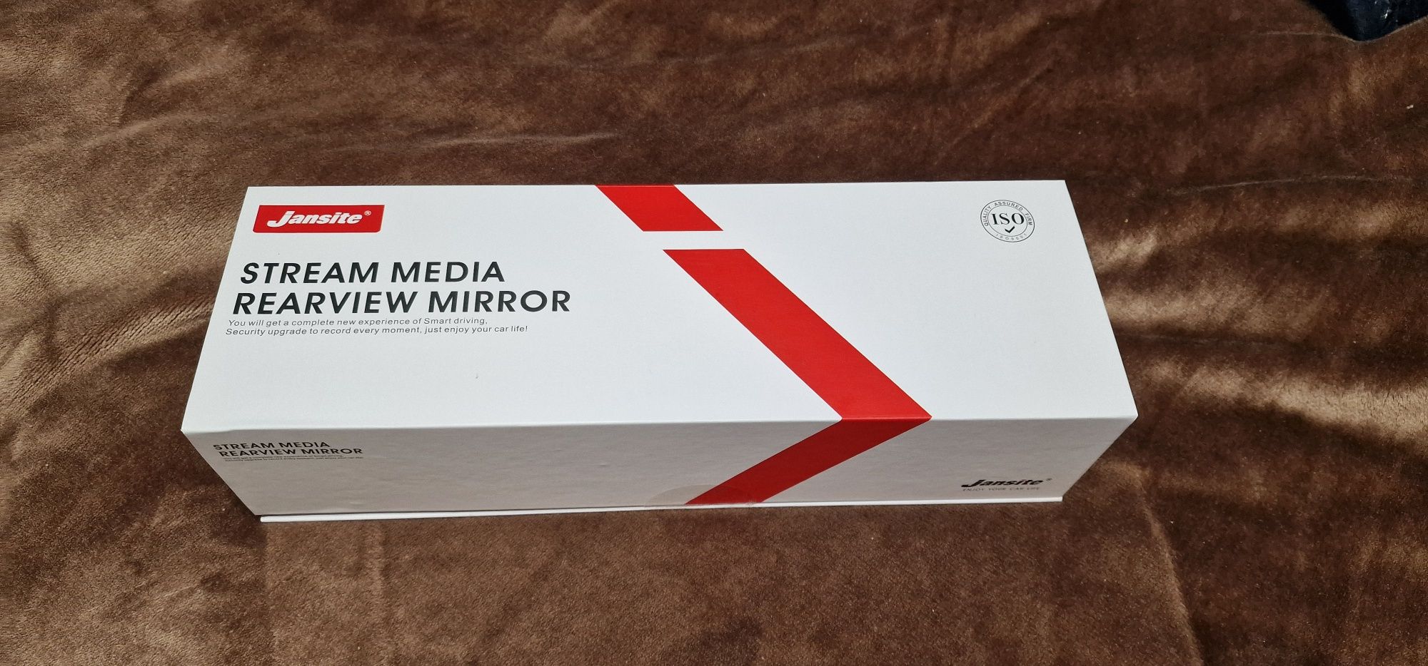 Espelho retrovisor com camera frontal e traseira novo