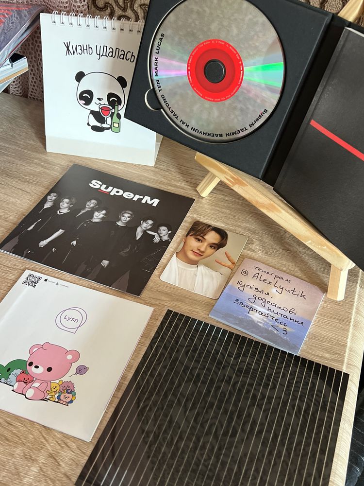 Продаж kpop альбомів різні групи MONSTA X WAYV SUPERM