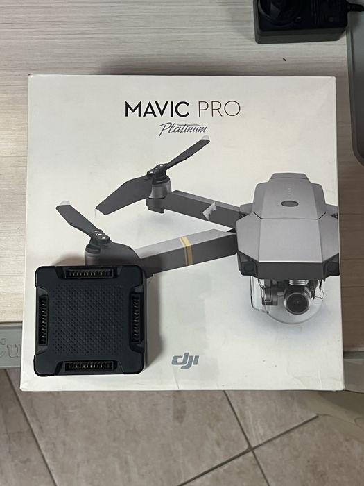 Mavic Pro Platinum + додатковий акумулятор, лопасті, кейс