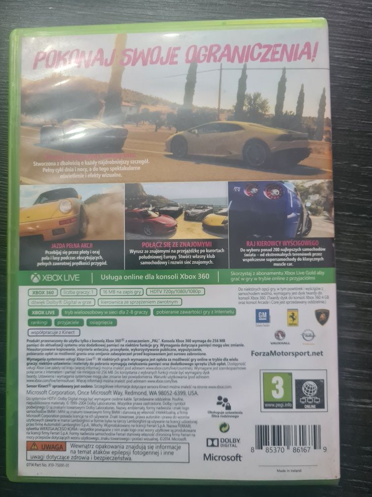 Forza Horizon 2 (xbox 360)