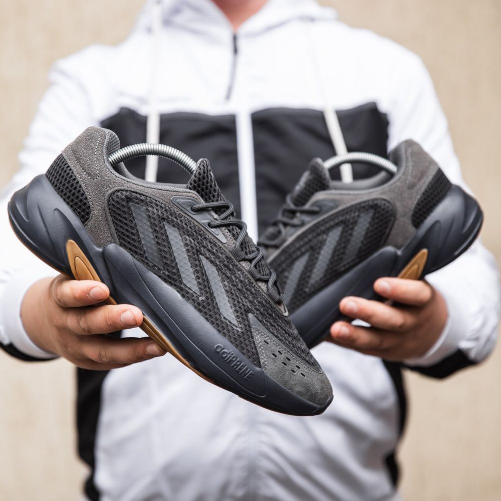 Кросівки Adidas Ozelia Сірі Чорні! Розмір 41-45