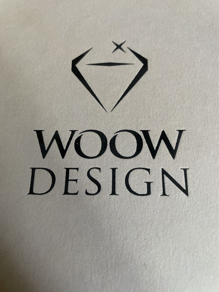 Biżuteria komplet naszyjnik kolczyki cyrkonie Woow Design