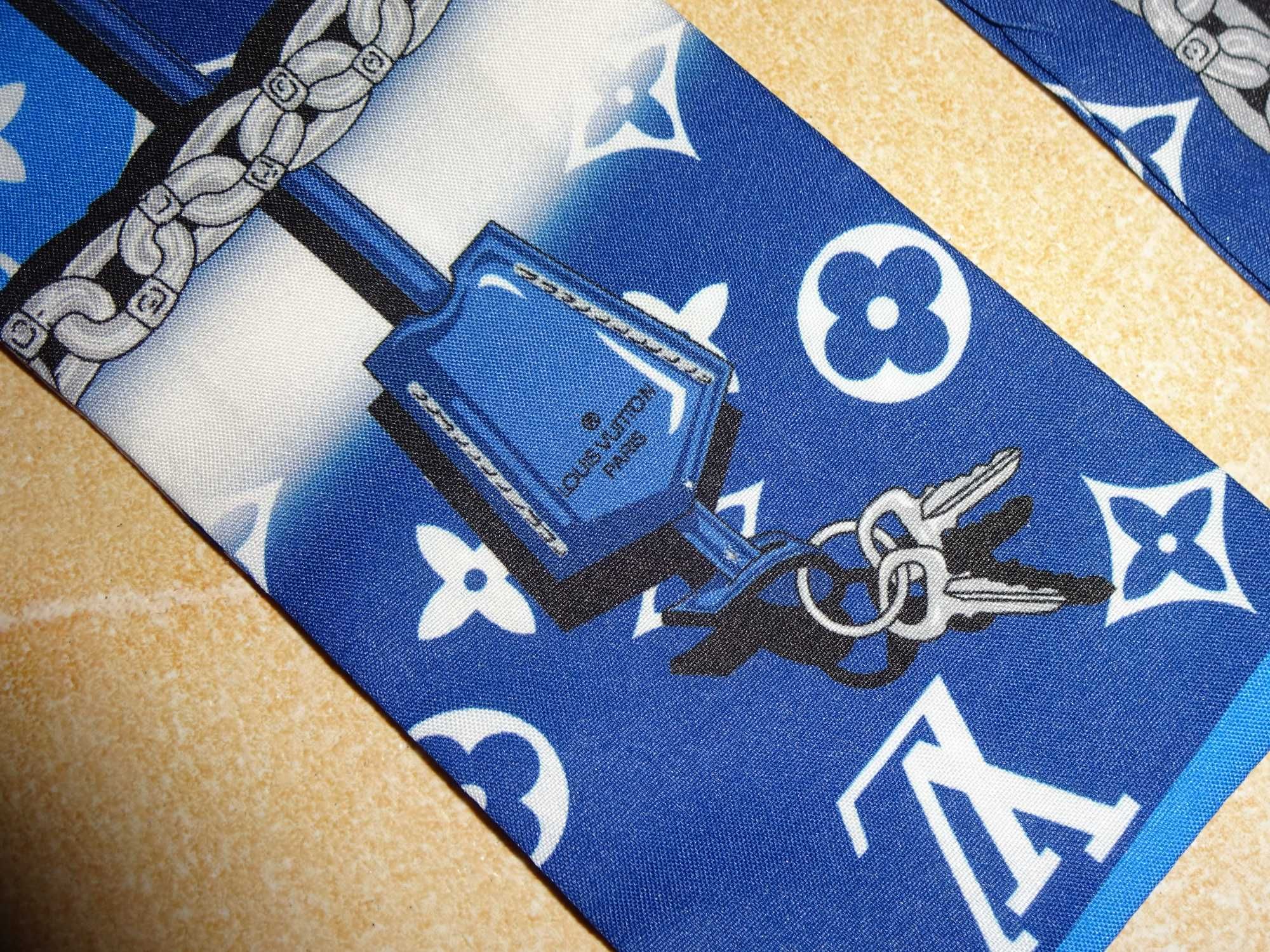 Louis Vuitton opaska wstążka tasiemka bandana bandanka apaszka