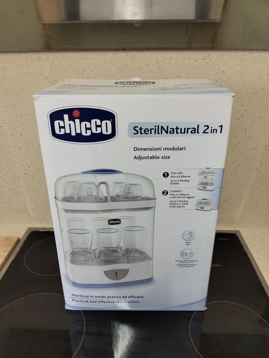 Esterilizador chicco 3 em 1