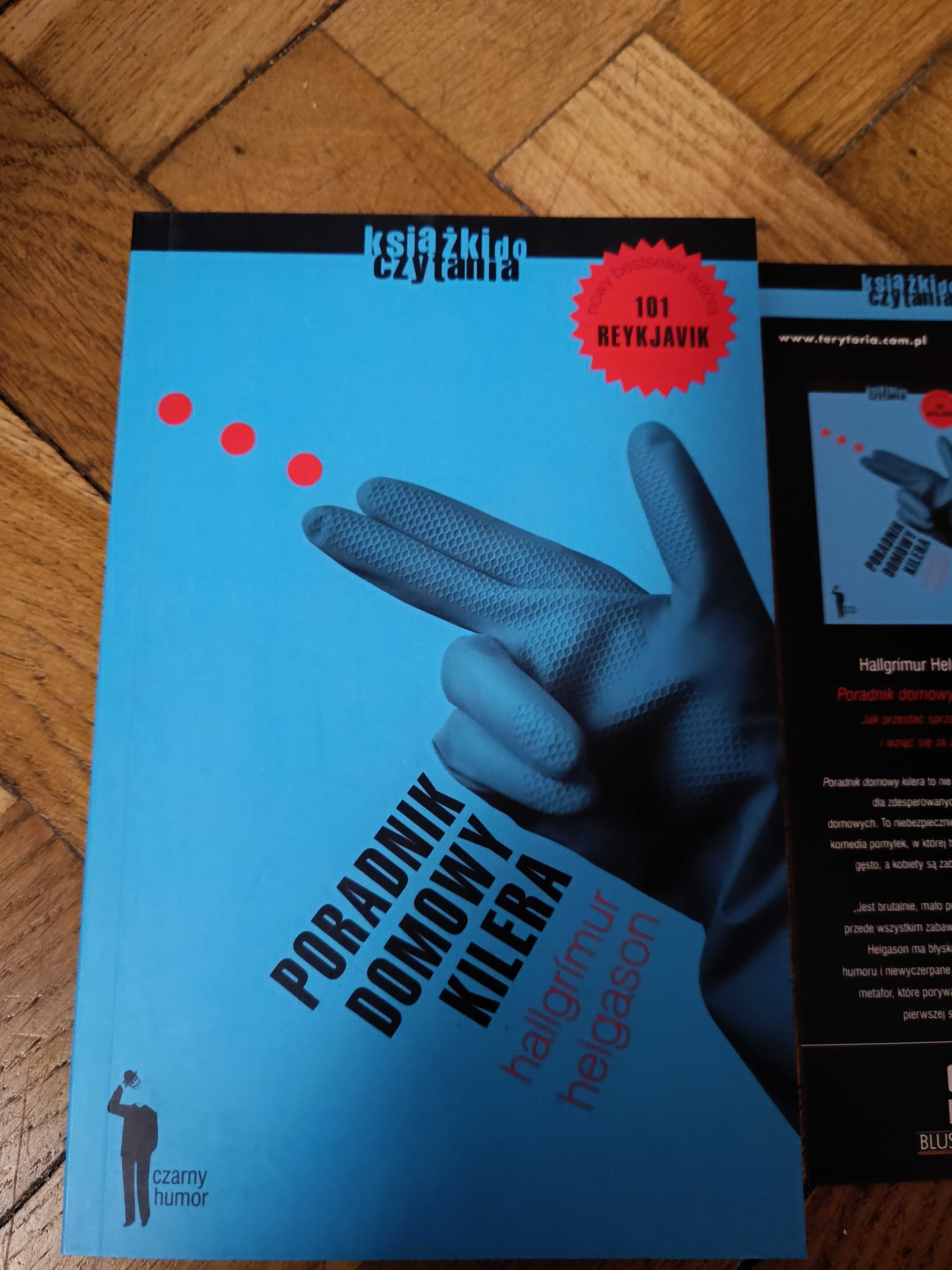 Książka Poradnik domowy kilera z zakładką