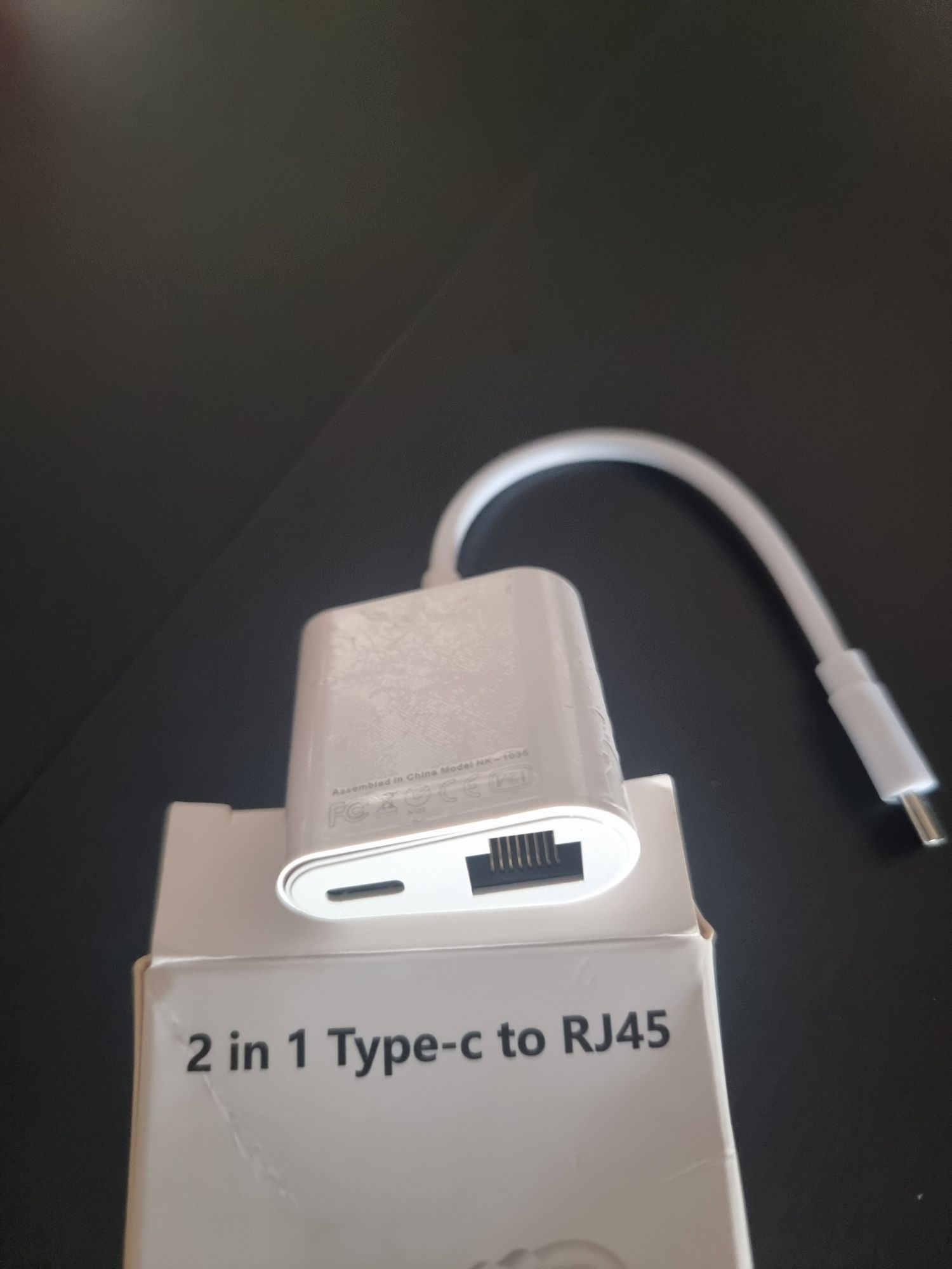 Vendo adaptador de rede type c