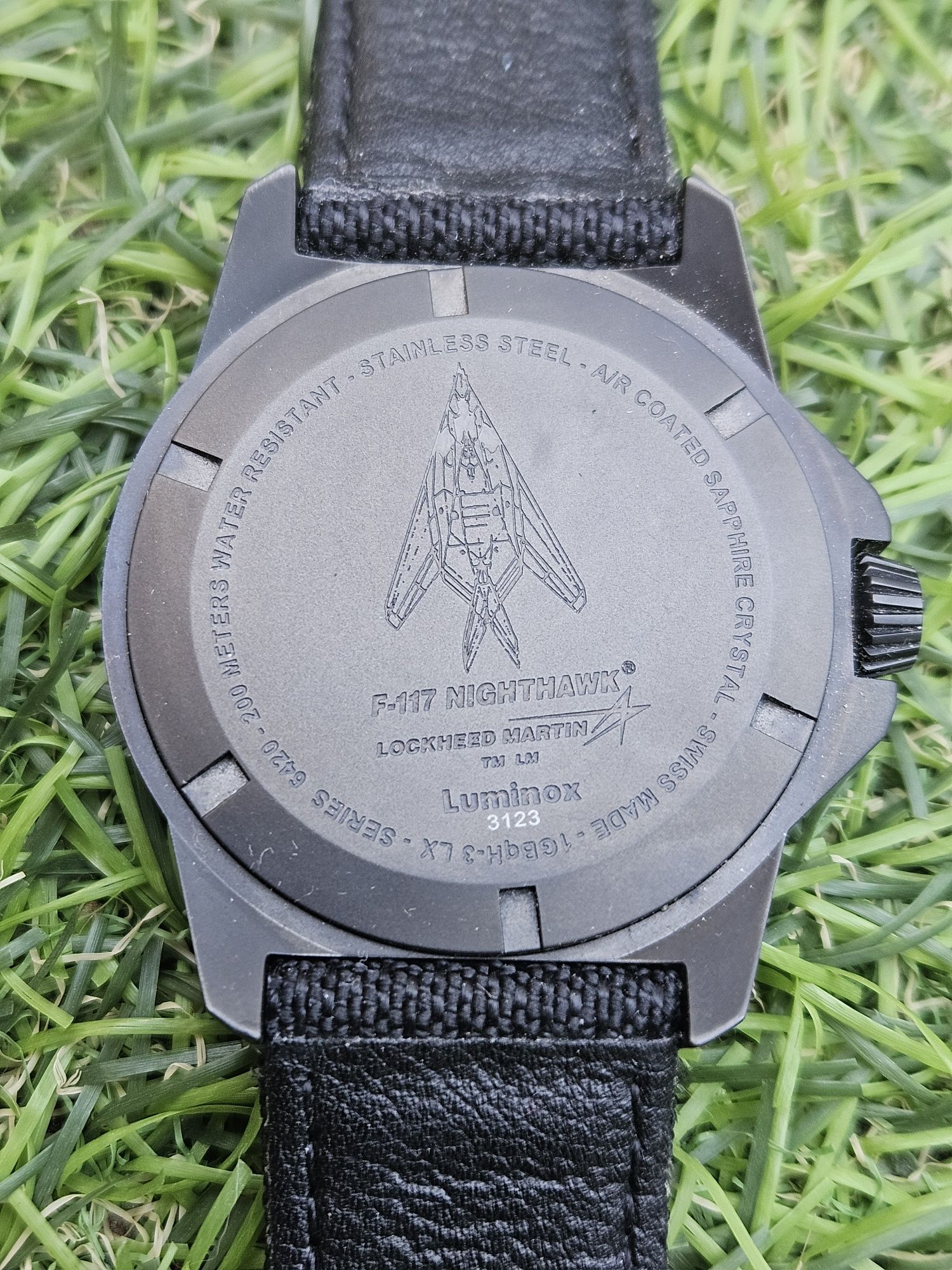relógio Luminox Nighthawk F117