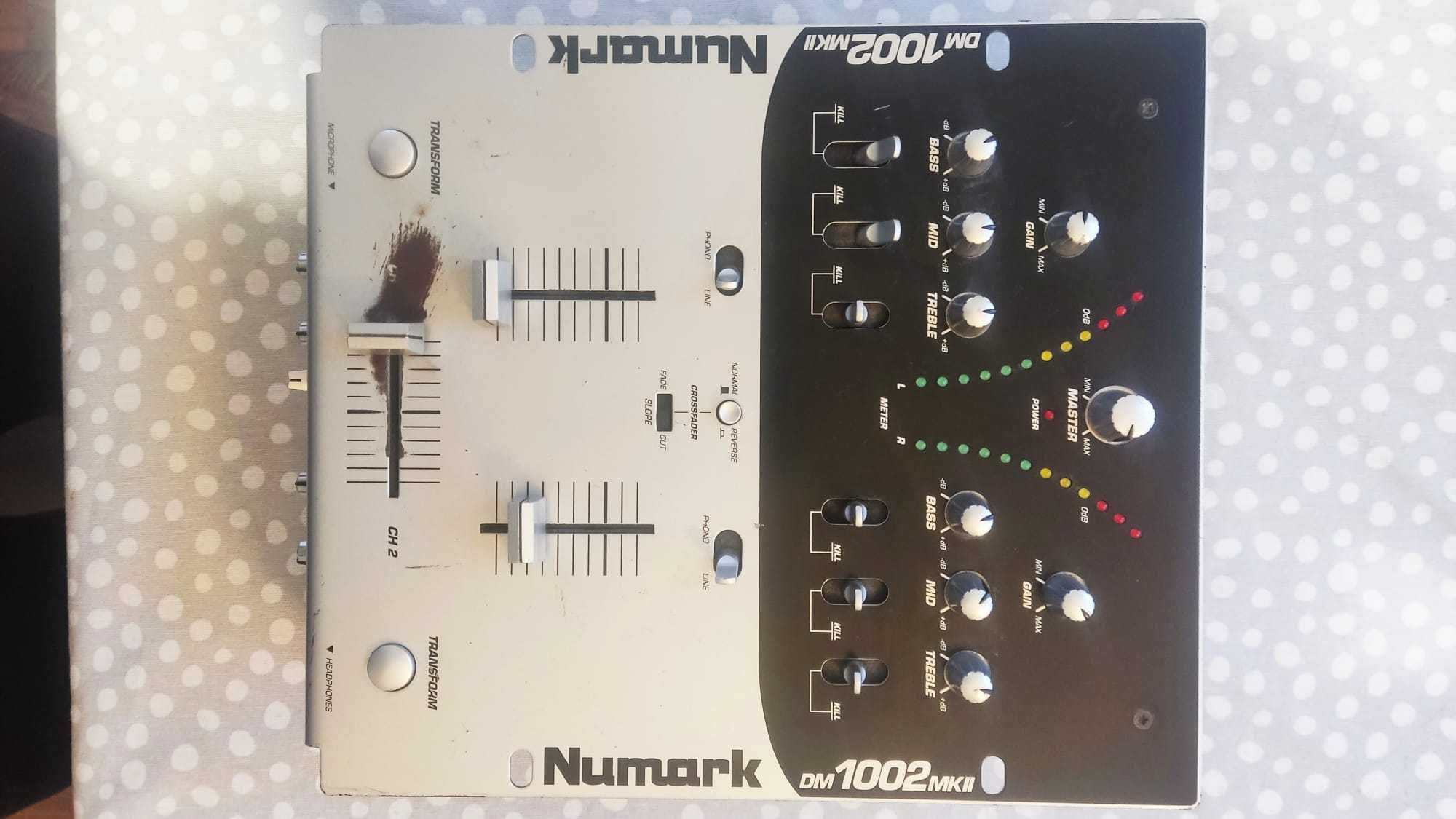 Numark DM-1002 MKII DJ mikser 2-kanałowy