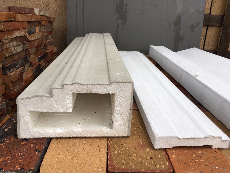 Sztukateria, gzymsy elewacyjne, styropian, elewacja, tynk